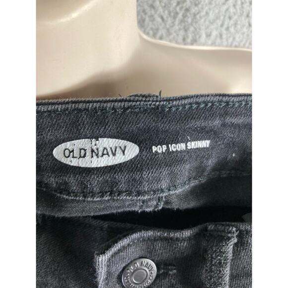 Old Navy Women's Pop Icon Skinny Jeans Black Size‎ 00 Dark Wash Denim - Picture 6 of 10